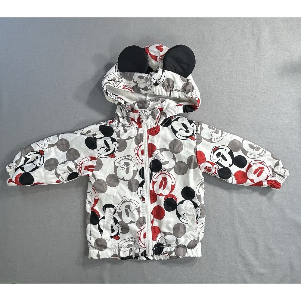 Disney Junior Mickey Mouse Jacket‎ Hoodie Jacket 12 Month
